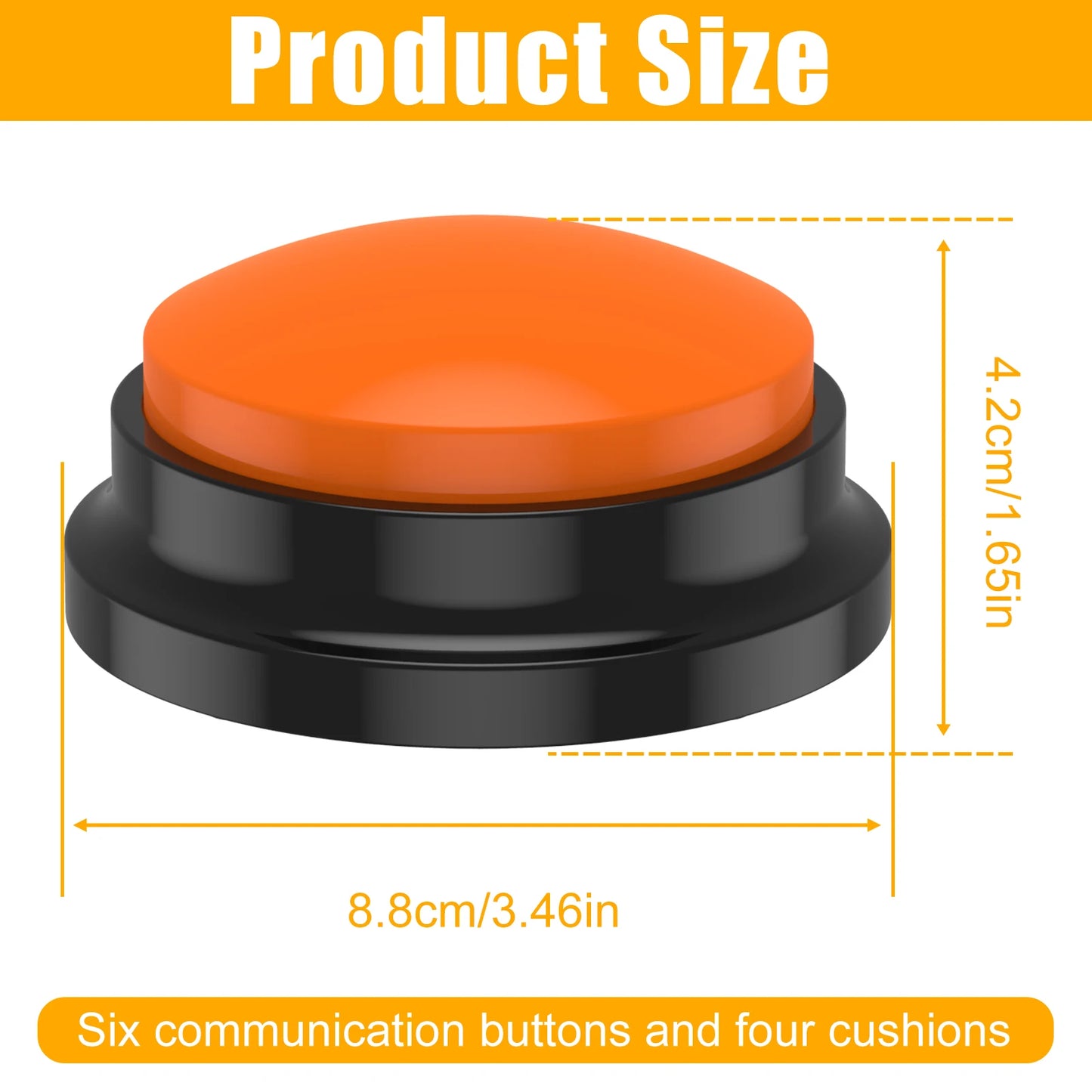 Dog Communication Vocal Training Buttons