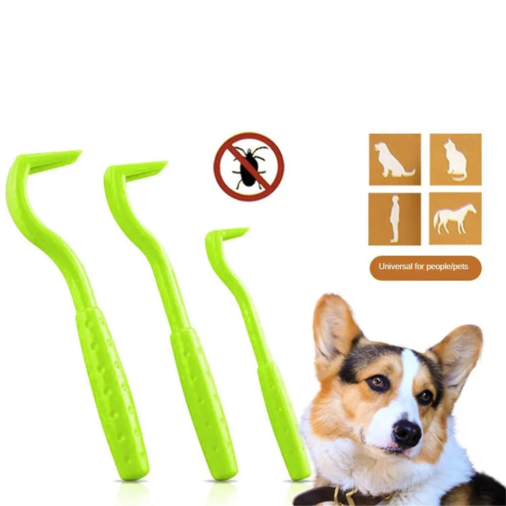 3PCS/Set Twist Hook Flea Remover Hook