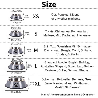 Stainless Steel Feeding Bowl